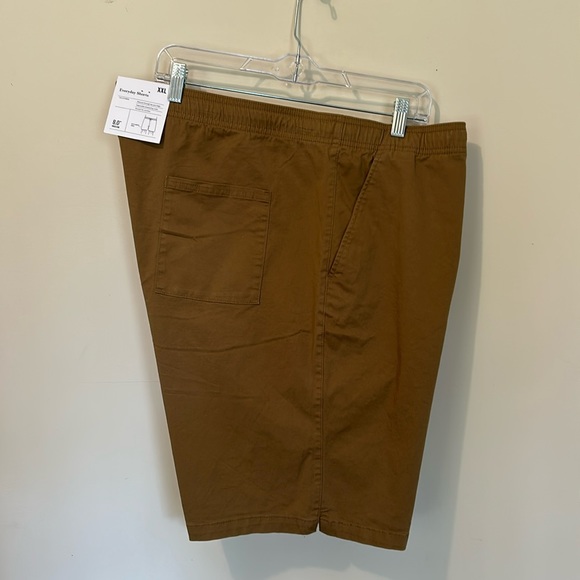 Goodfellow NEW Men’s Twill Shorts Size XXL Casual Elastic Drawstring Waist NWT - Picture 1 of 13
